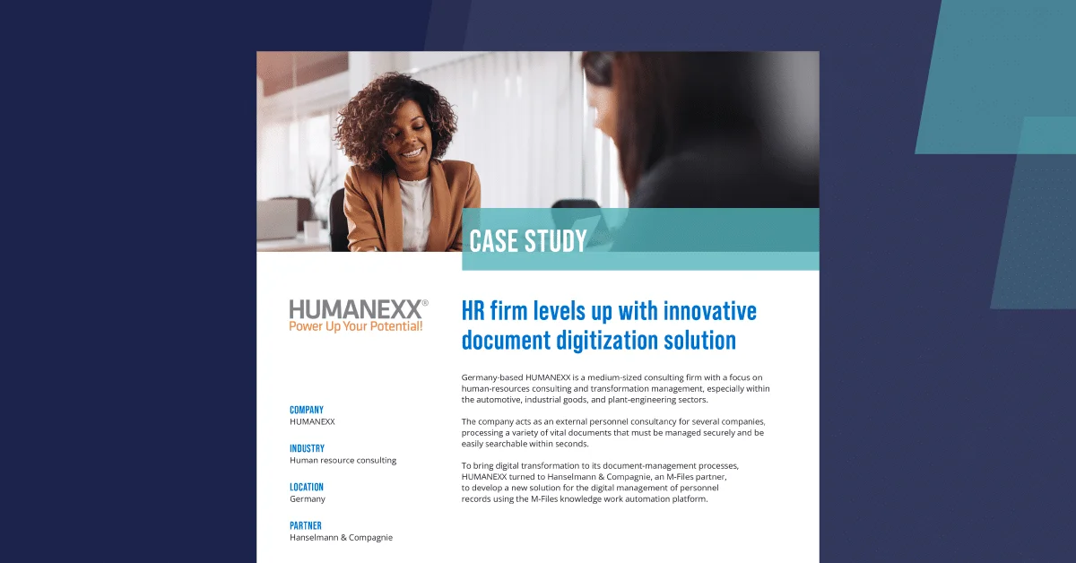 Thumbnail Banner - Case Study - HUMANEXX & Hanselmann - 1200x628